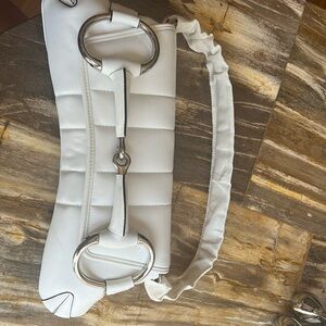 New Gucci horsebit chain medium shoulder bag